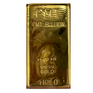 1Kg Australian Cast Gold Bar (Restocking Dec 2025)