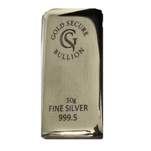 50g Australian Cast Silver Bar